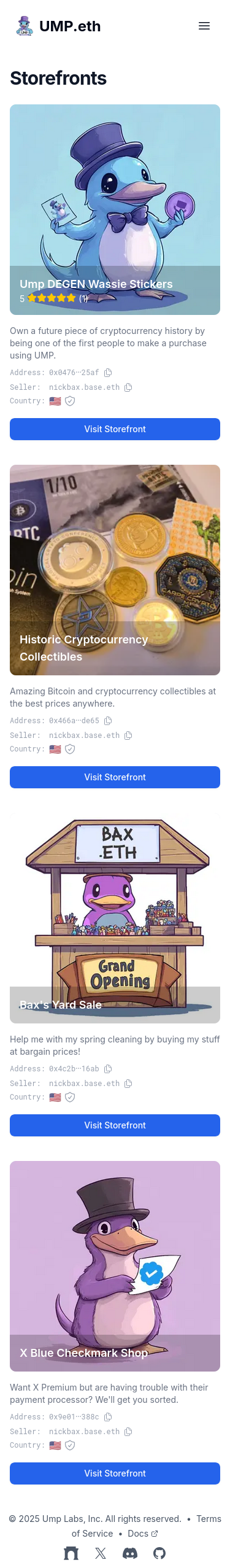 UMP Platform Interface